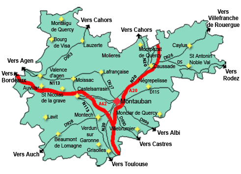 carte tarn et garonne